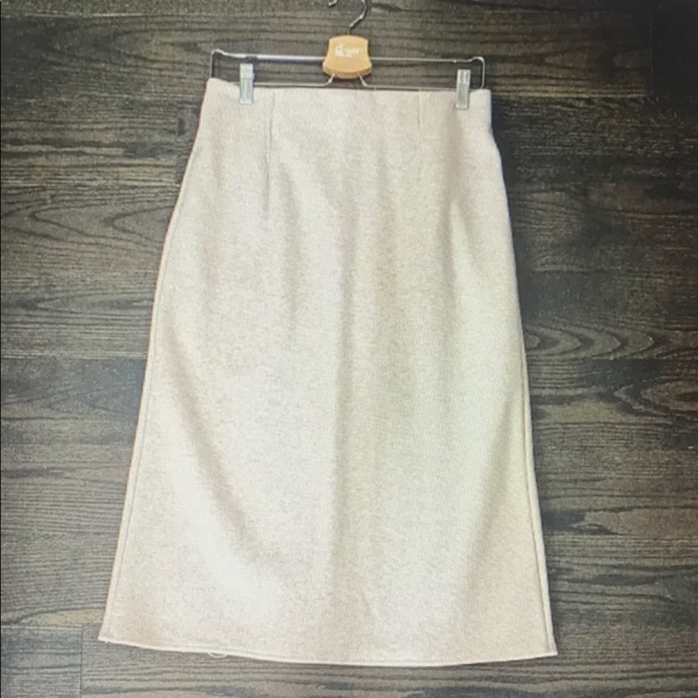 Elegant Cream Skirt